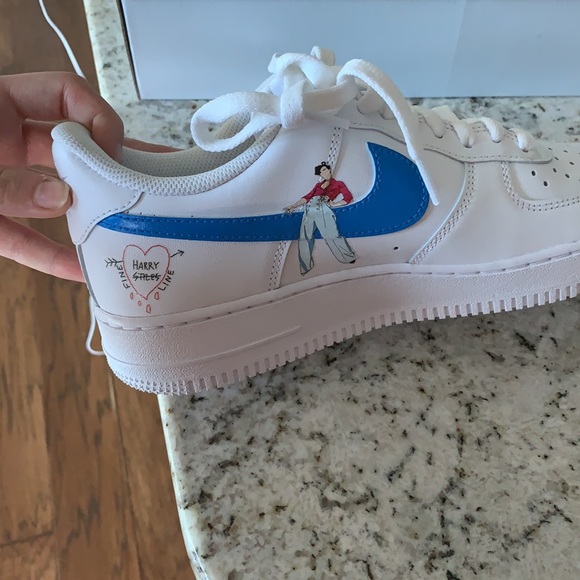 Harry styles Air Force ones CUSTOM brand new - Picture 4 of 10